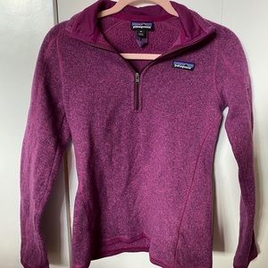 Patagonia women’s quarter zip - better sweater